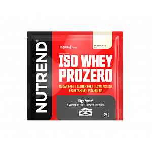 Nutrend Iso Whey Prozero bílá čokoláda 25 g