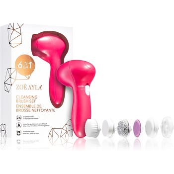 Zoë Ayla Electric Facial Cleansing Brush čisticí kartáček na pleť 6 v 1