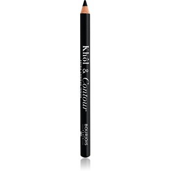 Bourjois Khôl & Contour dlouhotrvající tužka na oči odstín Noir-issime 1,2 g
