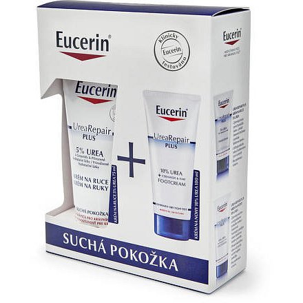 Eucerin UreaRepair krém na ruce 75ml+krém na nohy 100ml