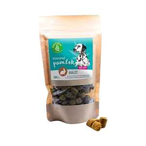 Konopné pamlsky pro psy – králičí příchuť - 200 g - Zelená Země