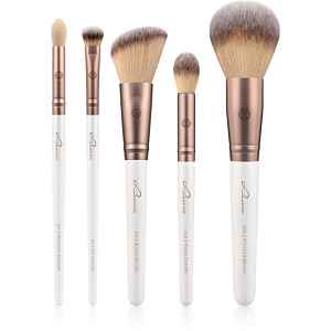 Luvia Cosmetics Daily Essentials sada štětců s pouzdrem Prime Vegan