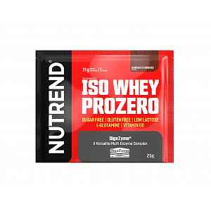 Nutrend Iso Whey Prozero čokoládové brownies 25 g