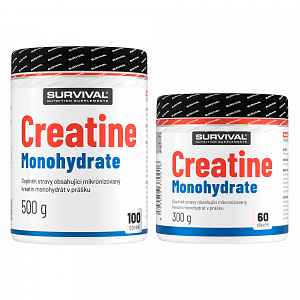 survival Creatine Monohydrate AKCE 500 g + 300 g
