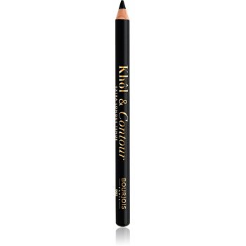 Bourjois Khôl & Contour dlouhotrvající tužka na oči odstín 002 Ultra Black 1,2 g