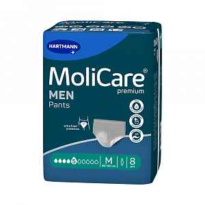 MoliCare Men Pants 5 kapek vel. M inkontinenční kalhotky 8 ks