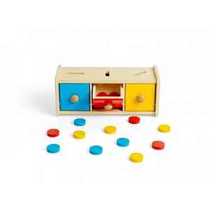 Bigjigs Toys Třídění podle barev 16 ks