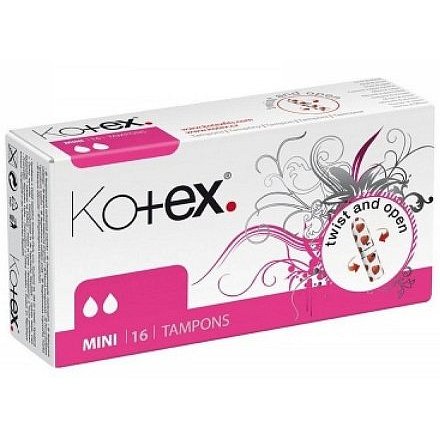 KOTEX Tampony Mini 16ks