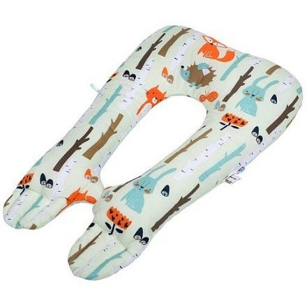 Multifunkční stabilizační polštářek New Baby zvířátka v lese