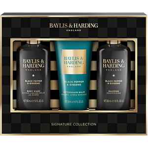 Baylis & Harding Black Pepper & Ginseng dárková sada na tělo a obličej