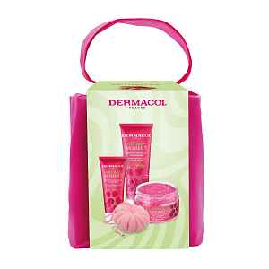 Dermacol Aroma Moment Dárková sada Malinové potěšení 4 ks