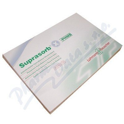 Krytí Suprasorb X+PHMB 9x9cm 5ks antimikrob.steril