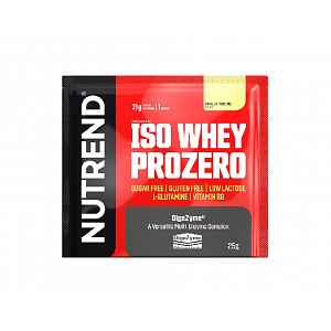 Nutrend Iso Whey Prozero pudinková vanilka 25 g