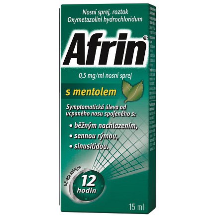 Afrin 0.5mg/ml s mentol.nas.spr.1x15ml