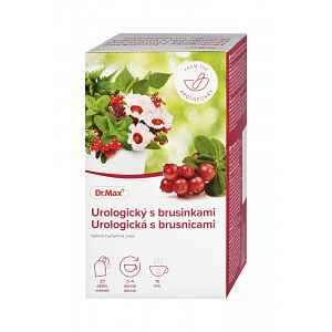 Dr. Max Urologický s brusinkami bylinný čaj 20x1,5 g