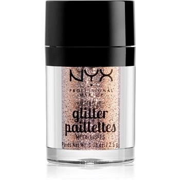 NYX Professional Makeup Glitter Goals metalické třpytky na obličej a tělo odstín 04 Goldstone 2,5 g