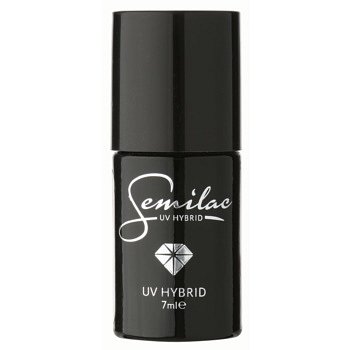 Semilac Paris UV Hybrid gelový lak na nehty odstín 004 Classic Nude 7 ml