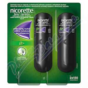 Nicorette spray 1mg/dávka orm.spr.2x13.2ml