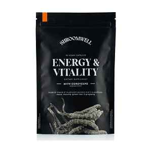ENERGY & VITALITY kapsle Cordyceps & superpotraviny 90 ks