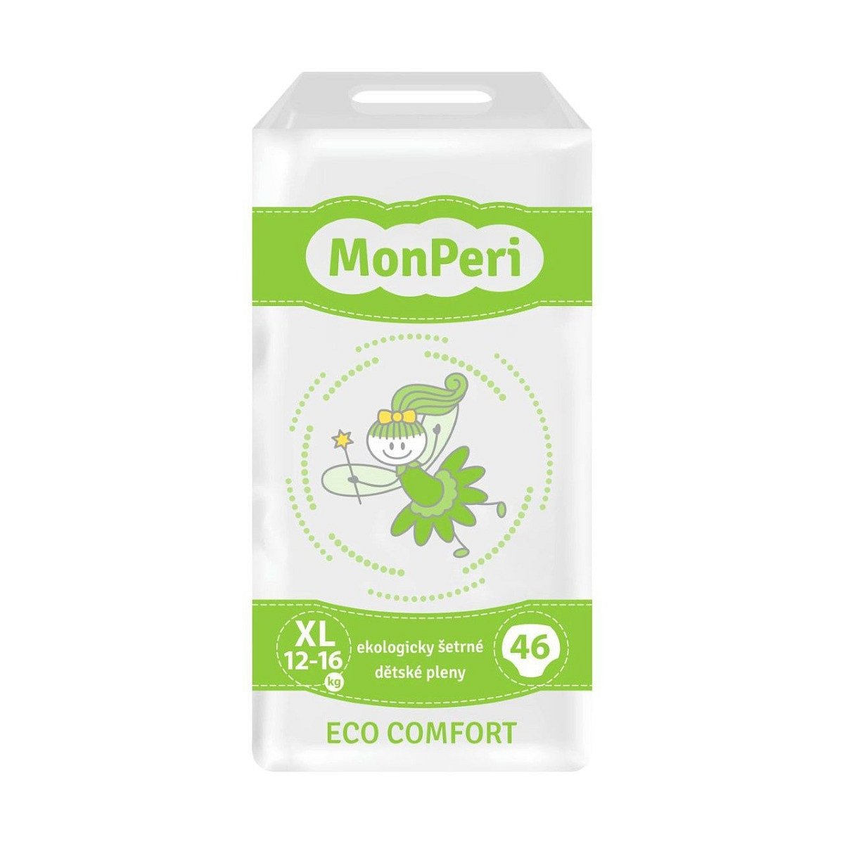 MonPeri ECO Comfort XL 12-16 kg dětské pleny 46 ks