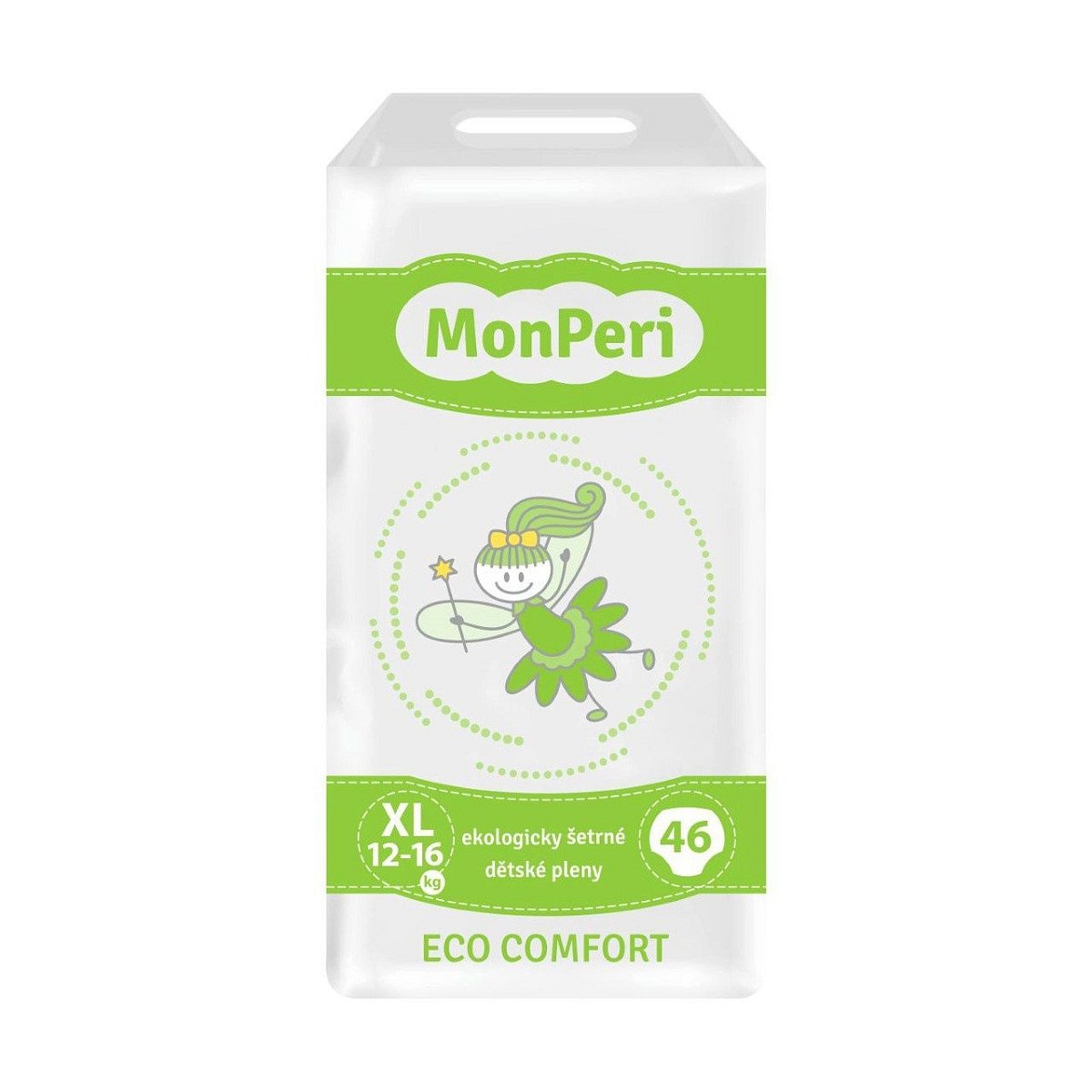 MonPeri ECO Comfort XL 12-16 kg dětské pleny 46 ks