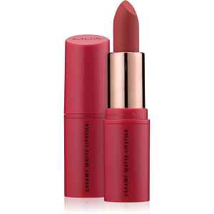 MUA Makeup Academy Creamy Matte krémová rtěnka s matným efektem odstín Heartbreaker 3.2 g