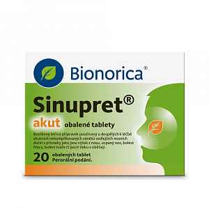 Sinupret akut por.tbl.obd.20x160mg