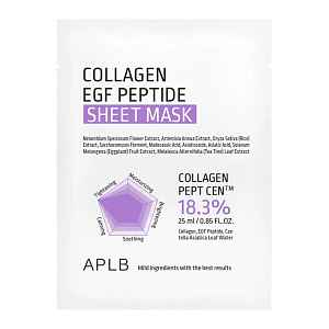 APLB Pleťová maska Collagen Egf Peptide 25 ml