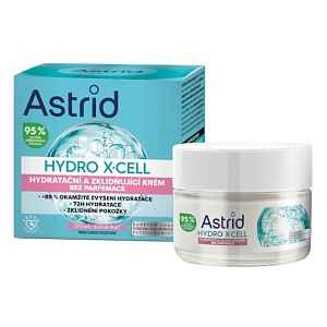 ASTRID Hydro X-Cell Hydratační a zklidňující krém pro citlivou pleť 50 ml