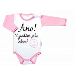 Body dl. rukáv - Ano! Vypadám jako tatínek, holka, vel.56