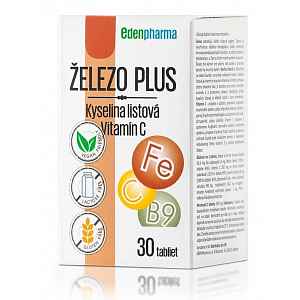 Edenpharma Železo plus tbl. 30