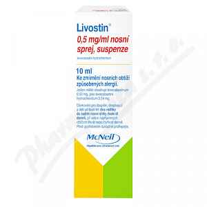 Livostin nosní sprej 10 ml