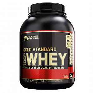 Optimum Nutrition 100% Whey Gold Standard 2270g, karamelový fondán