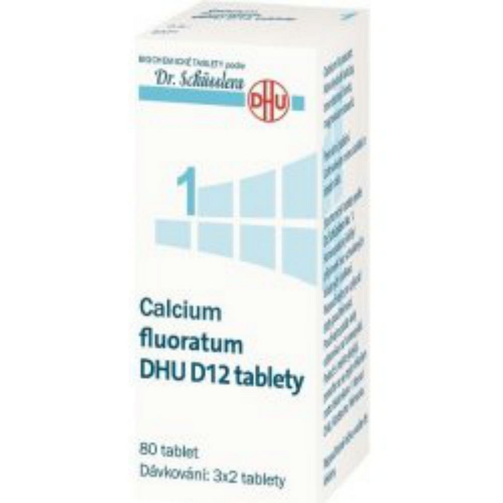 CALCIUM Fluoratum  DHU D12 No.1 80 tablet