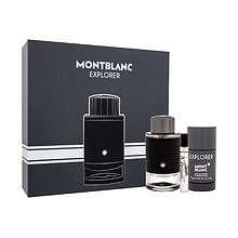 Mont Blanc Explorer Dárková sada pánská parfémovaná voda 100 ml, miniaturka pánská parfémovaná voda 7,5 ml a deostick 75 g