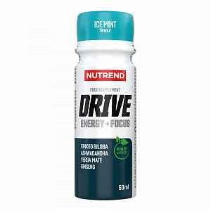 Nutrend Drive Energy+Focus 60 ml ice mint