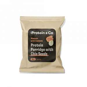 Protein a Co Proteinová kaše s chia 80 g Kokos s mandlí