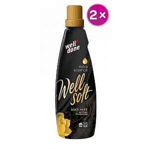 Well Done Wellsoft Avivážní koncentrát Black Night 2 x 1 l
