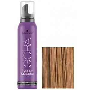 Schwarzkopf Professional IGORA Expert Mousse barvicí pěna na vlasy odstín 7-65 Medium Blond Chocolate Gold  100 ml