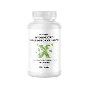 BrainMax Hydrolyzovaný GrassFed Collagen® (kolagen z krav krmených trávou), 200 g