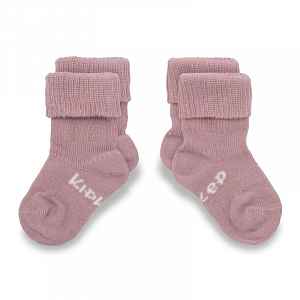KipKep dětské ponožky Stay-on-Socks 12-18m 2páry Mauve