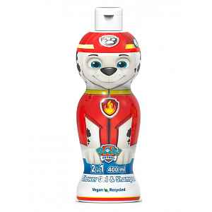 Nickelodeon Tlapková Patrola Marshall sprchový gel a šampon 2v1 400 ml