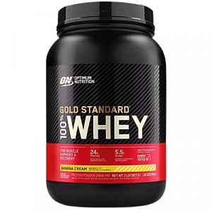 Optimum Nutrition 100% Whey Gold Standard 910g, jahoda