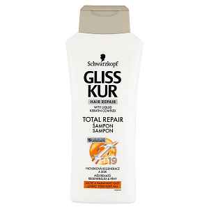 GLISS KUR regenerační šampon 400ml Total repair 19