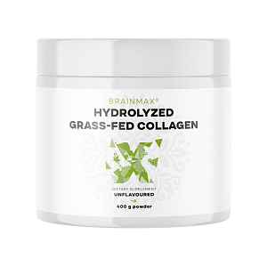 BrainMax Hydrolyzovaný Kolagen, Grass-fed Collagen®, 400 g