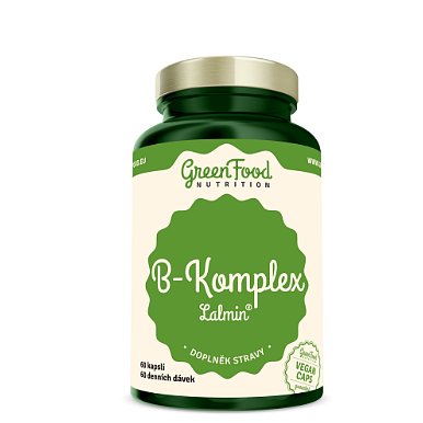 GreenFood Nutrition B-Komplex Lalmin 60cps