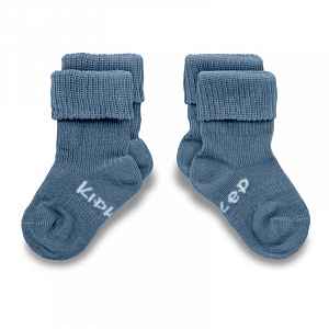 KipKep dětské ponožky Stay-on-Socks 6-12m 2páry Blue Heaven