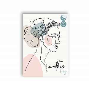 Nadotec Krásy Punčochové kalhoty s krajkovým pásem 30 DEN vel. 2S 1 ks černé