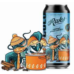 Raks - Pomeranč, skořice a hřebíček, 500 ml