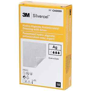 Silvercel Hydro-alginate 5x5cm 10 ks